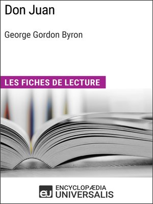 cover image of Don Juan de George Gordon Byron